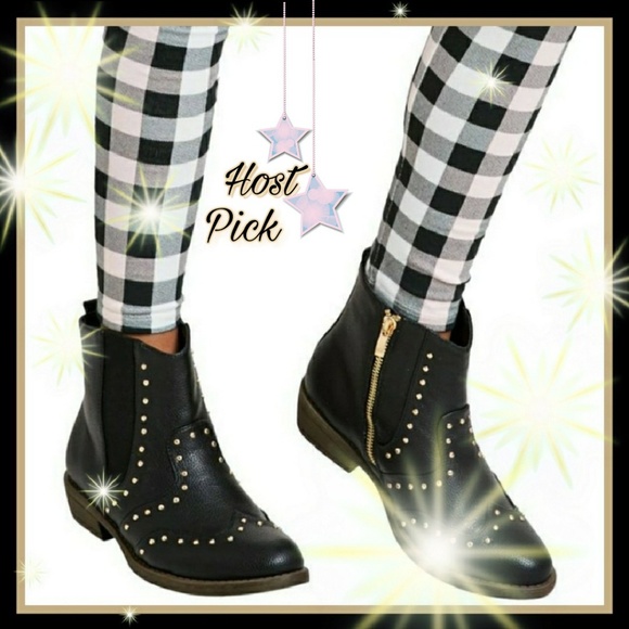 fabkids Other - HP ❤️ Girls Awesome Studded Western Booties